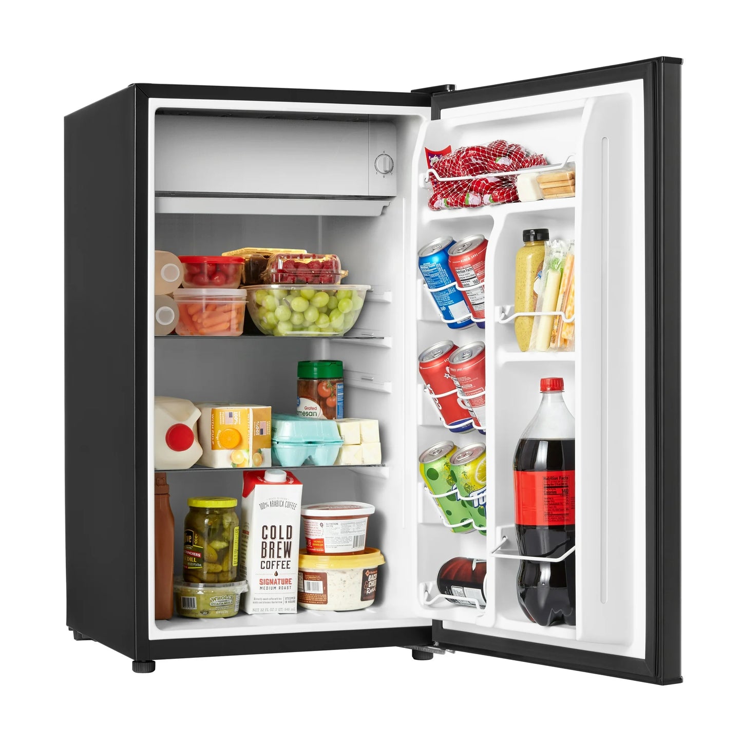 Galanz 3.3 Cu. Ft. One Door Mini Fridge – Black, Energy Star