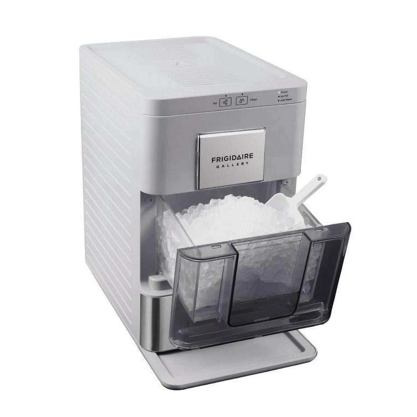 Frigidaire Gallery 44 lbs. Touchscreen Nugget Ice Maker – Stainless Steel Accent (EFIC256, Grey)
