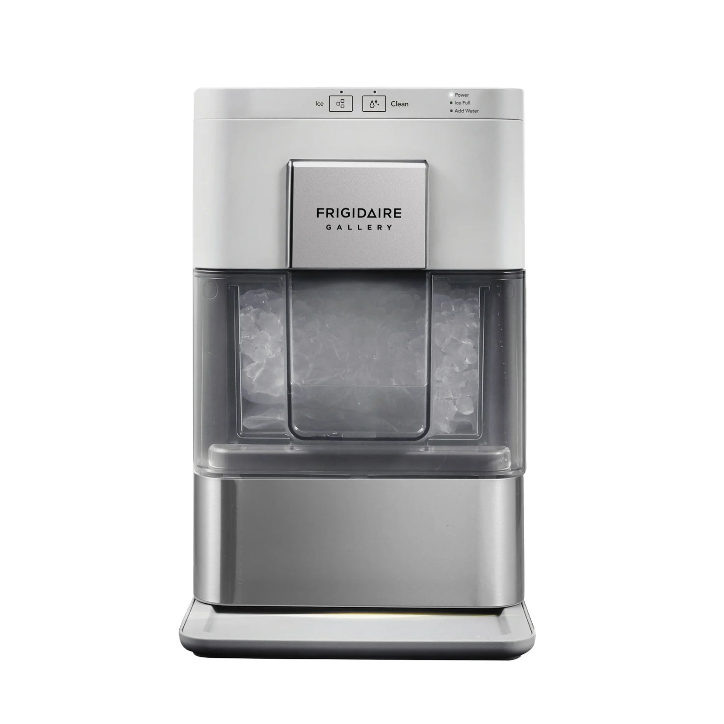 Frigidaire Gallery 44 lbs. Touchscreen Nugget Ice Maker – Stainless Steel Accent (EFIC256, Grey)