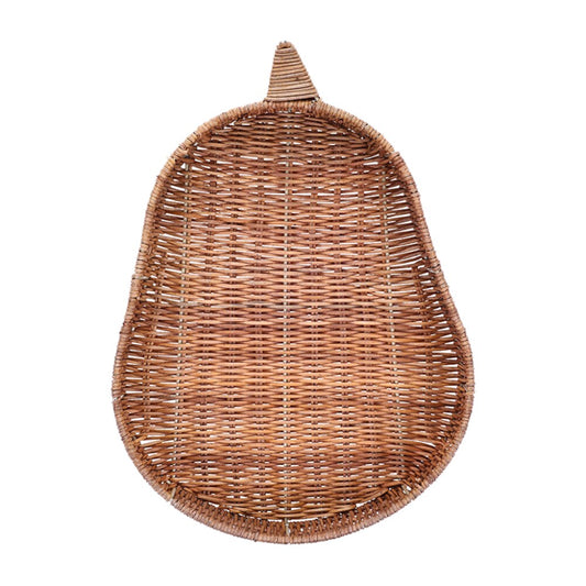 SDS for HD Designs Harvest Medium Rattan Pear Shaped Serving Tray