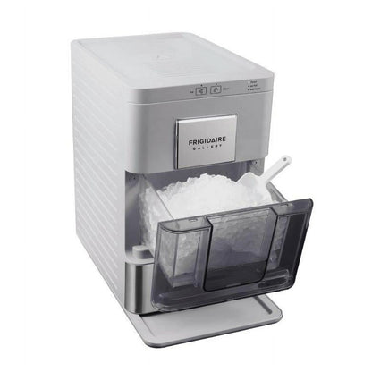 Frigidaire Gallery 44 lbs. Touchscreen Nugget Ice Maker – Stainless Steel Accent (EFIC256, Grey)
