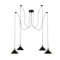 Multi Fleming Spider Pendant Light Black ~6165-5