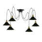 Multi Fleming Spider Pendant Light Black ~6165-7