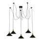 Multi Fleming Spider Pendant Light Black ~6165-6