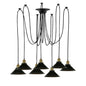 Multi Fleming Spider Pendant Light Black ~6165-8