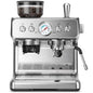 Kismile Espresso Coffee Machine with Grinder (Silver)