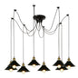 Multi Fleming Spider Pendant Light Black ~6165-9