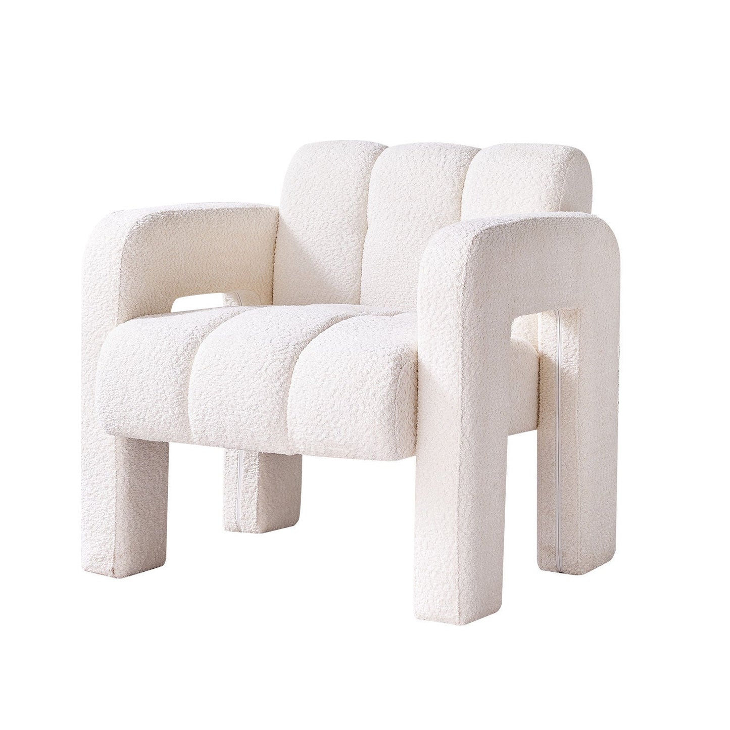 Ascendia 31.10" Wide Boucle Upholstered Accent Chair