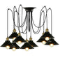 Multi Fleming Spider Pendant Light Black ~6165-10