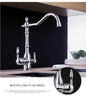 Antique Copper Kitchen Faucet-3