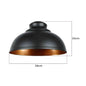 Black Metal Retro Ceiling Pendant Light Shade Easy Fit Lampshade ~6158-5
