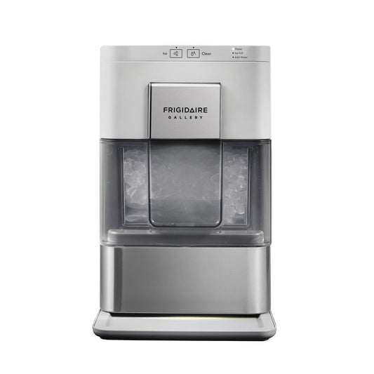 Frigidaire Gallery 44 lbs. Touchscreen Nugget Ice Maker – Stainless Steel Accent (EFIC256, Grey)