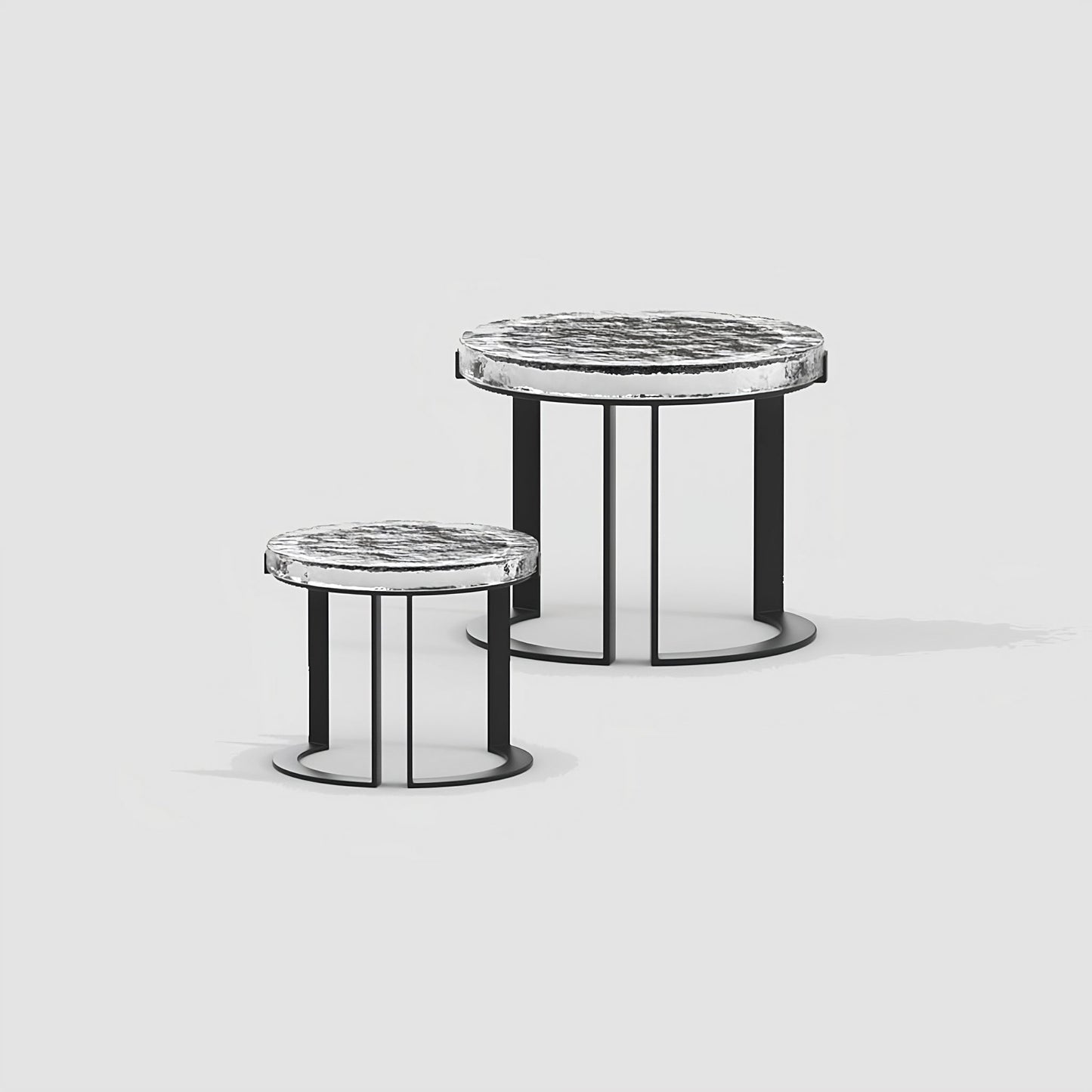 Acsendia Outdoor Solar Power LED Garden Table