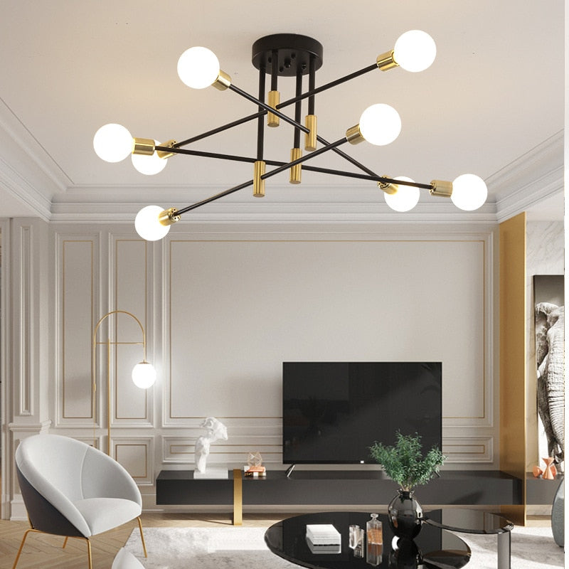 Ascendia Modern Chandelier LED Ceiling Lamp