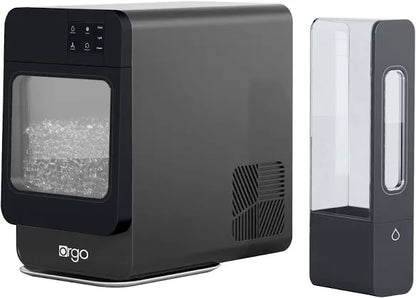 Orgo Products Sonic Countertop Ice Maker – Nugget Ice, 33lbs, Black