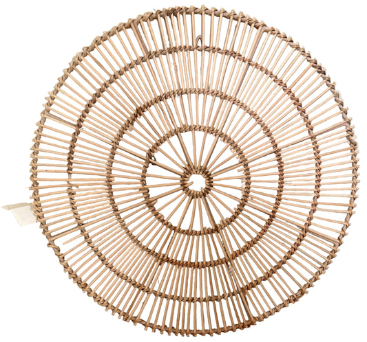 HD Designs Natural Wall Decor - Handwoven Round Accent