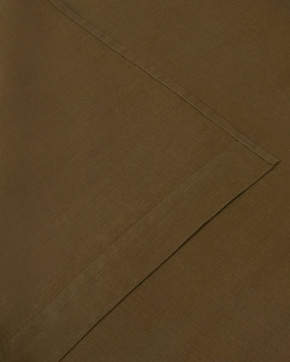 Marcel Linen Flat Sheet - Moss