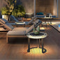 Acsendia Outdoor Solar Power LED Garden Table