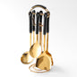 Stainless Steel Scoop and Shovel Kitchen Utensils Set-2