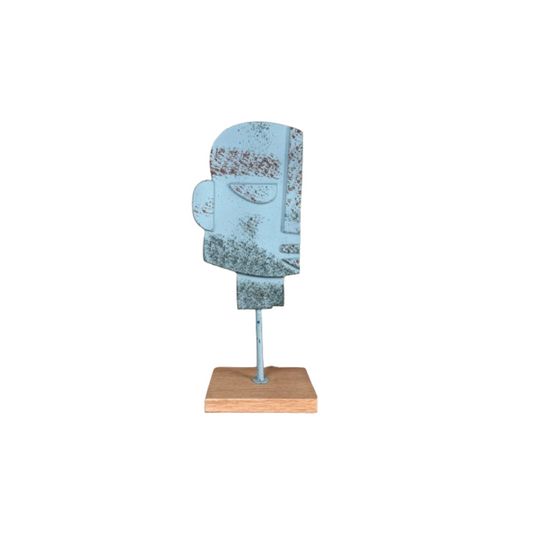 HD Designs “Salute” Metal Sculptural Accent - Modern Statement Figurine