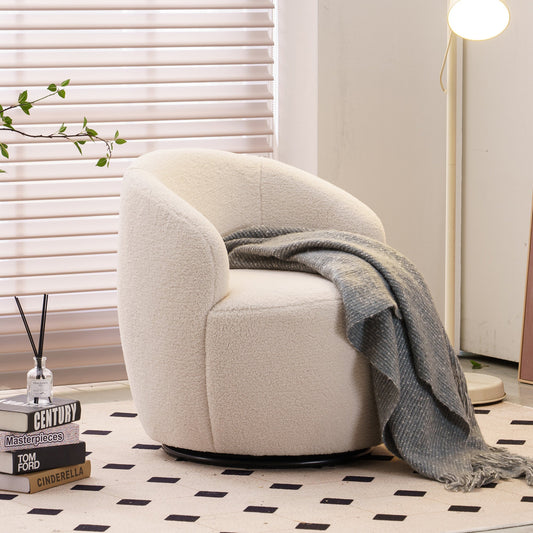 Ascendia Fabric Swivel Armchair "3 Colors"