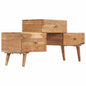 Solid Acacia Wood TV Cabinet 42.5"x11.8"x19.2"