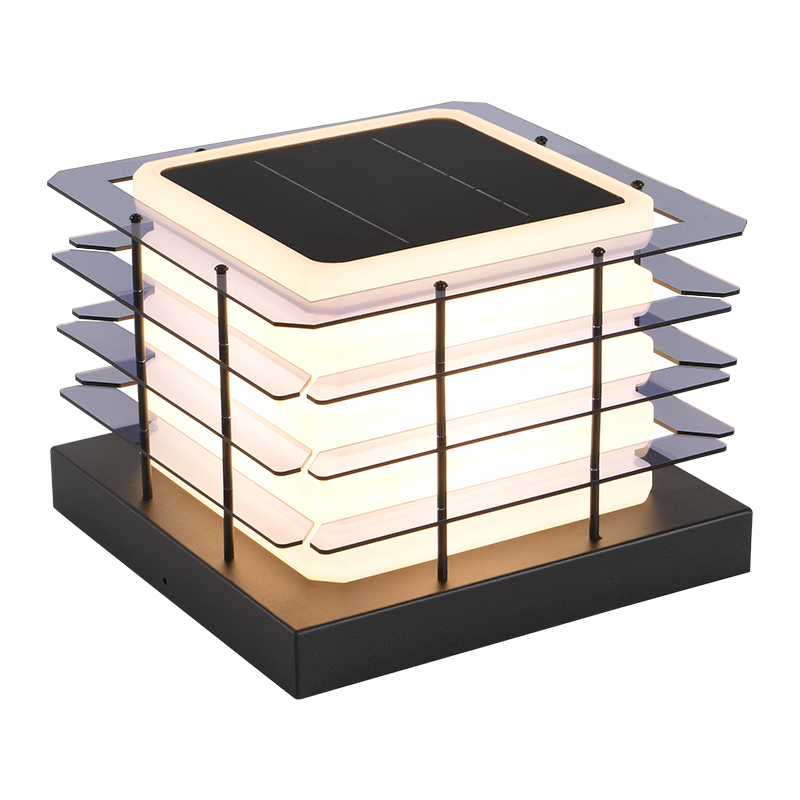 Solar Powered Post Light LED Pillar Lamp